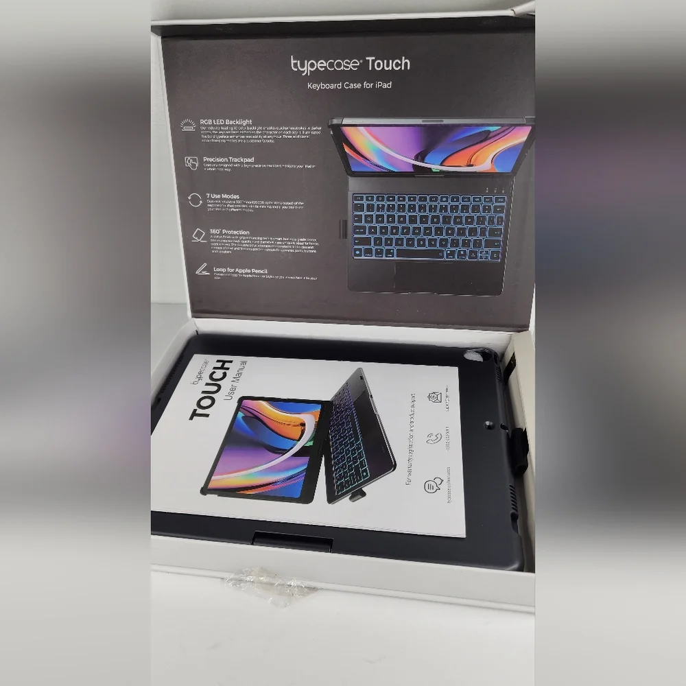 TYPECASE TOUCH Keyboard for iPad. 10.2.